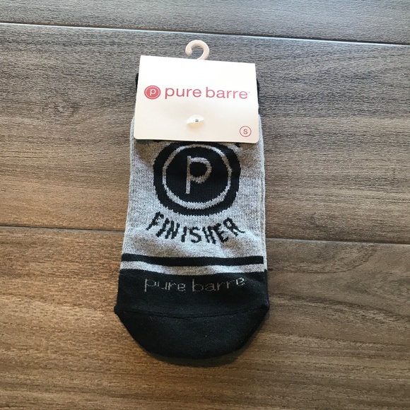Pure Barre Challenge Finisher Sticky Socks | Size Small | New with Tags - Picture 3 of 3